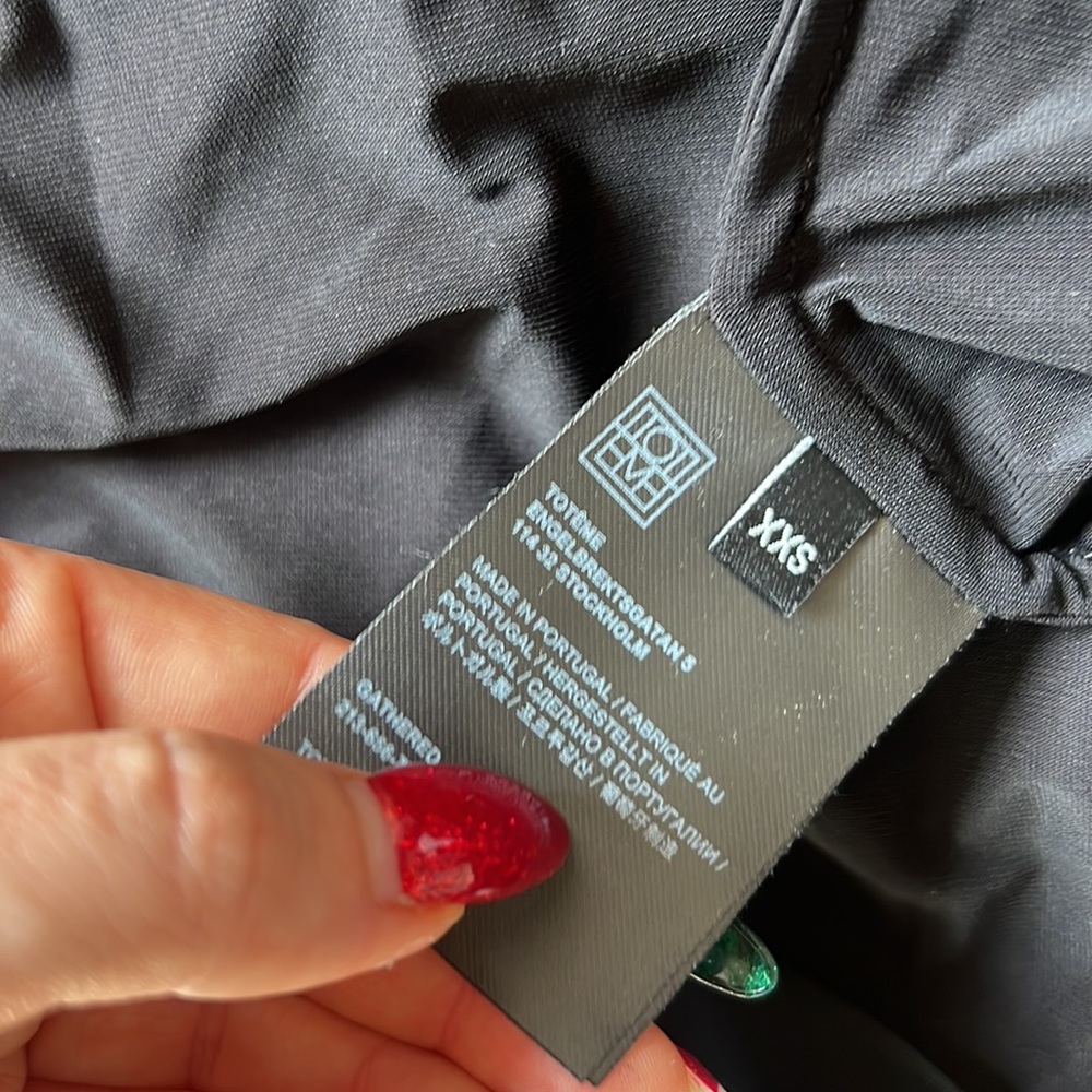 TOTEME BLACK DRESS - Picture 6 of 6